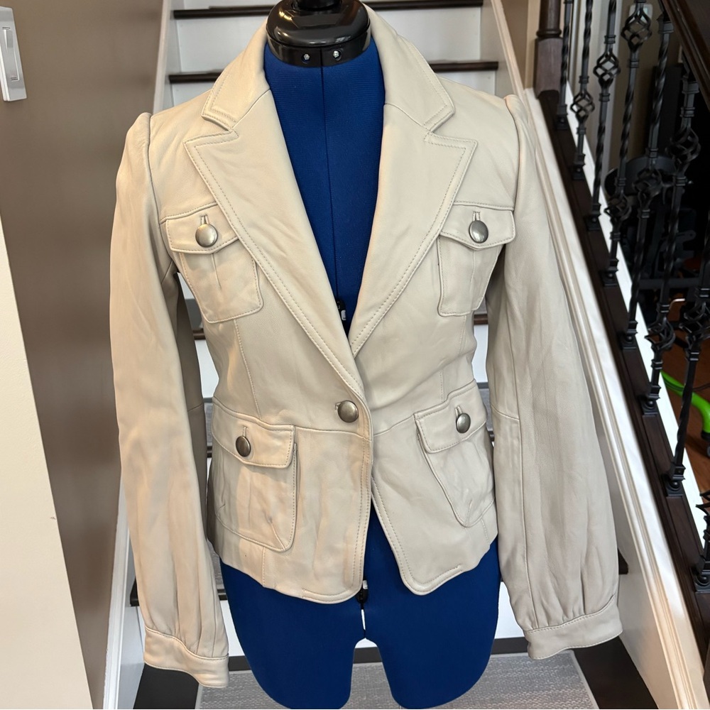 Vintage leather jacket